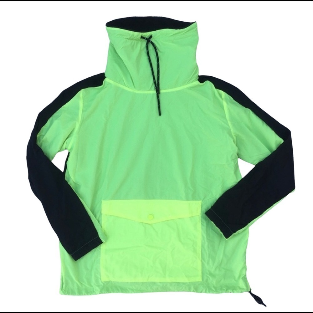 NWOT Cowl Neck Anorak Color‎ Block Pullover